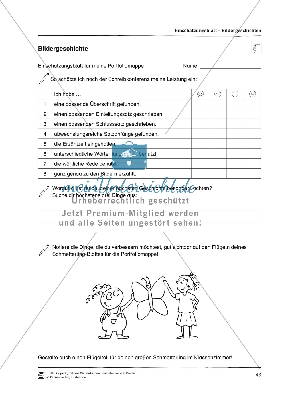 Kopiervorlagen für Aufsatzerziehung am Beispiel Bildergeschichte Preview 35