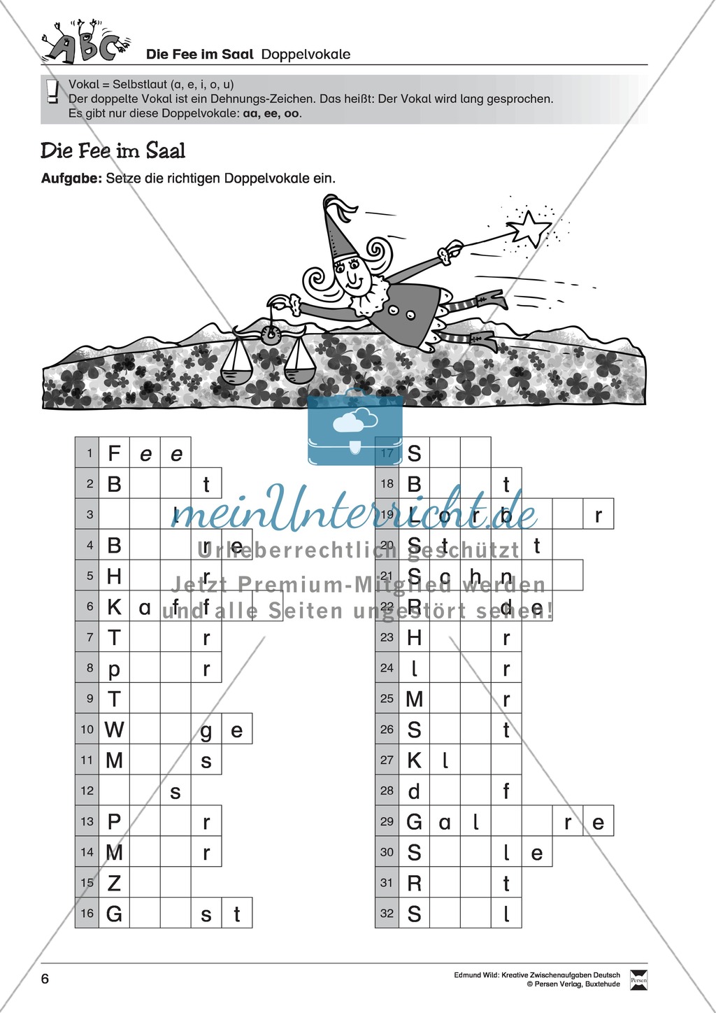 Kreative und spielerische Aufgaben zur Rechtschreibung lösen Preview 1