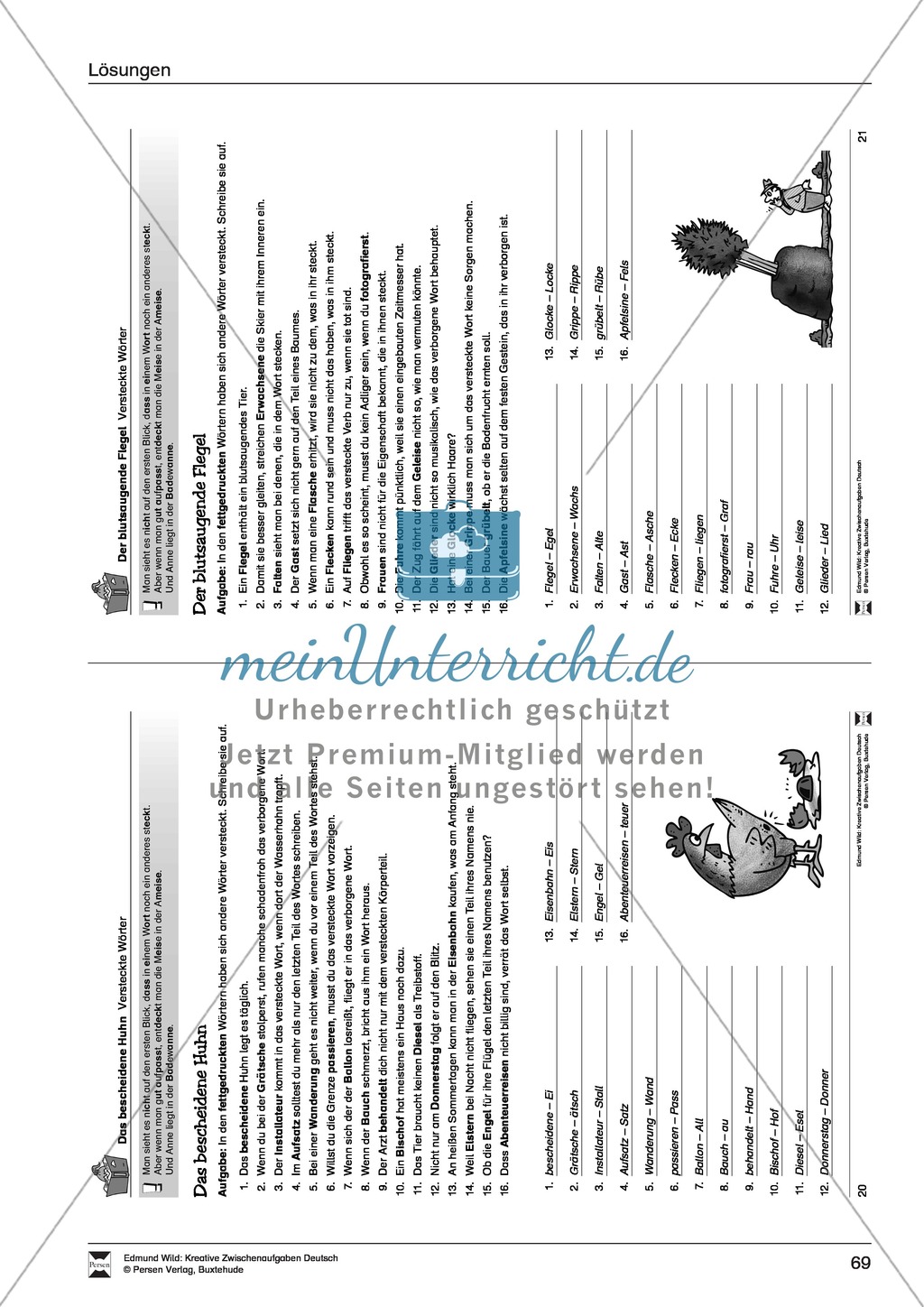 Kreative Aufgaben zum Üben von konzentriertem Lesen Preview 13