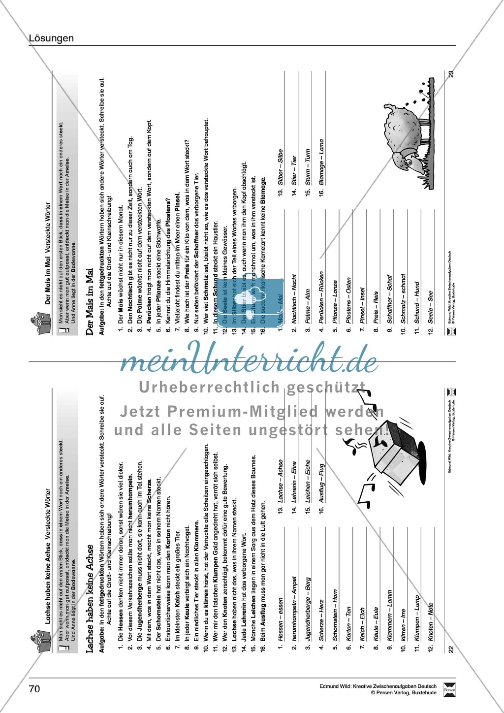 Kreative Aufgaben zum Üben von konzentriertem Lesen Preview 14