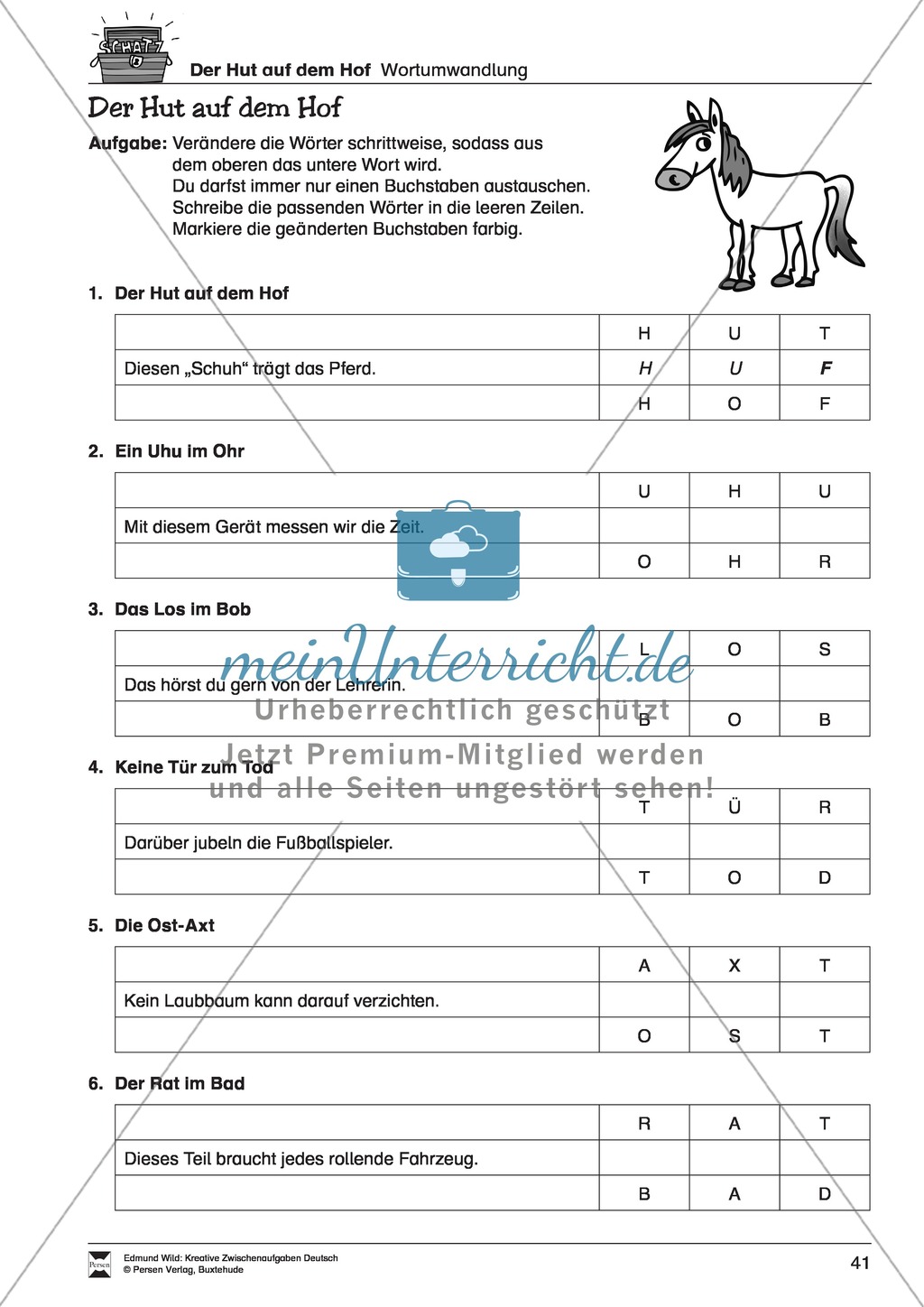 Kreative Aufgaben zum Erweitern des aktiven Wortschatzes Preview 14