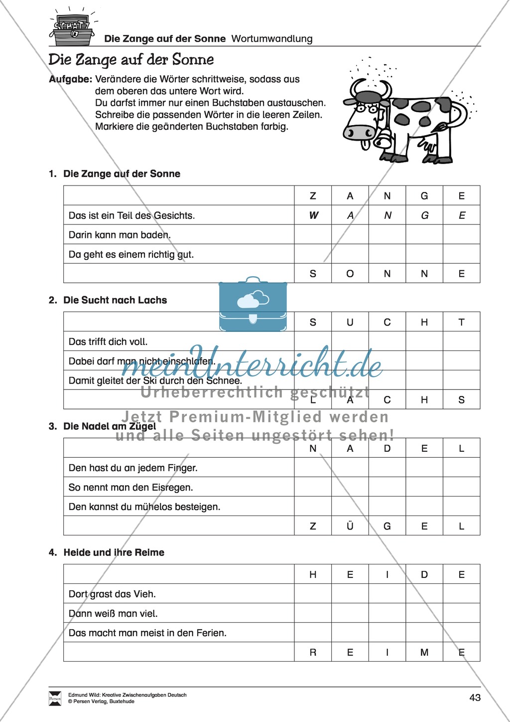 Kreative Aufgaben zum Erweitern des aktiven Wortschatzes Preview 16