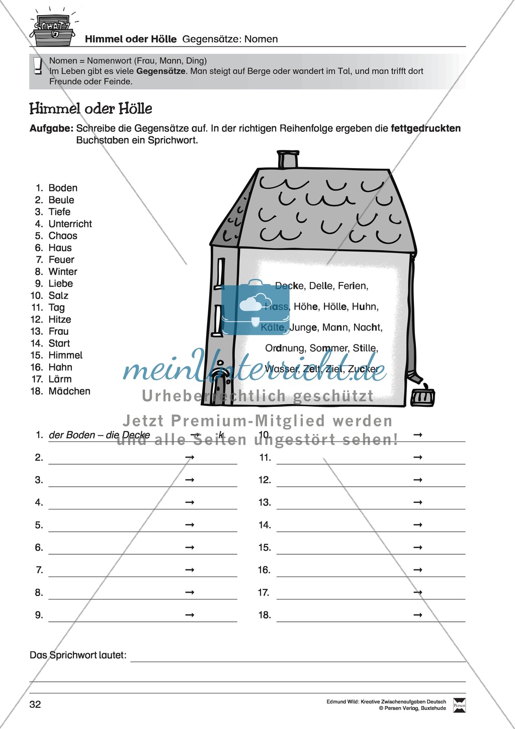 Kreative Aufgaben zum Erweitern des aktiven Wortschatzes Preview 5