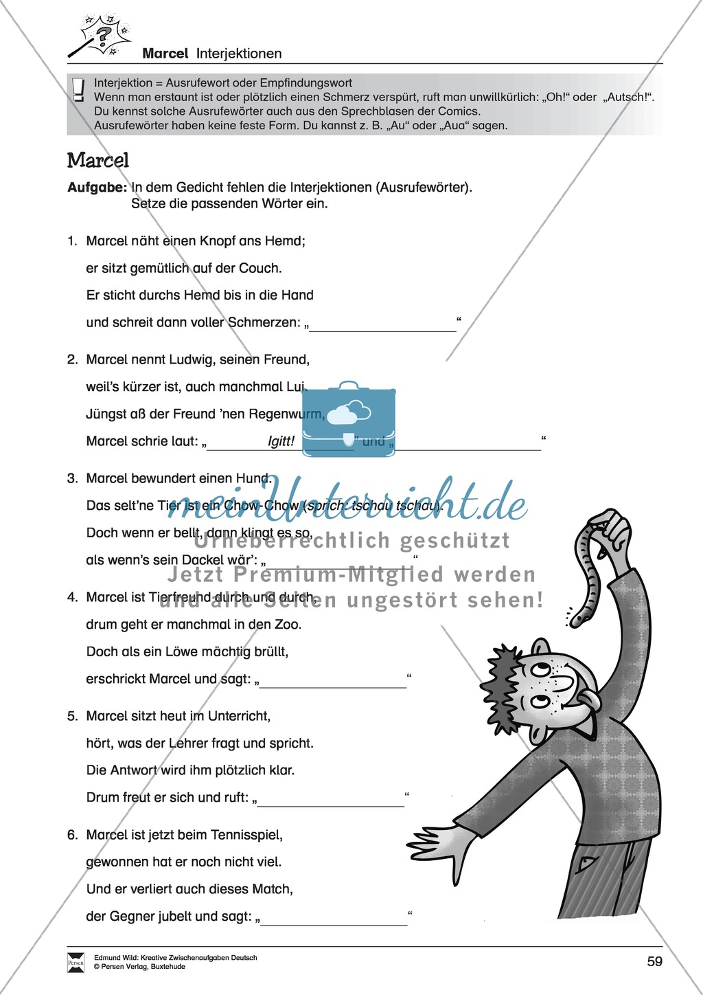 Kreative und spielerische Aufgaben zu Rechtschreibung, Wortschaft, Grammtik und Konzentration Preview 10