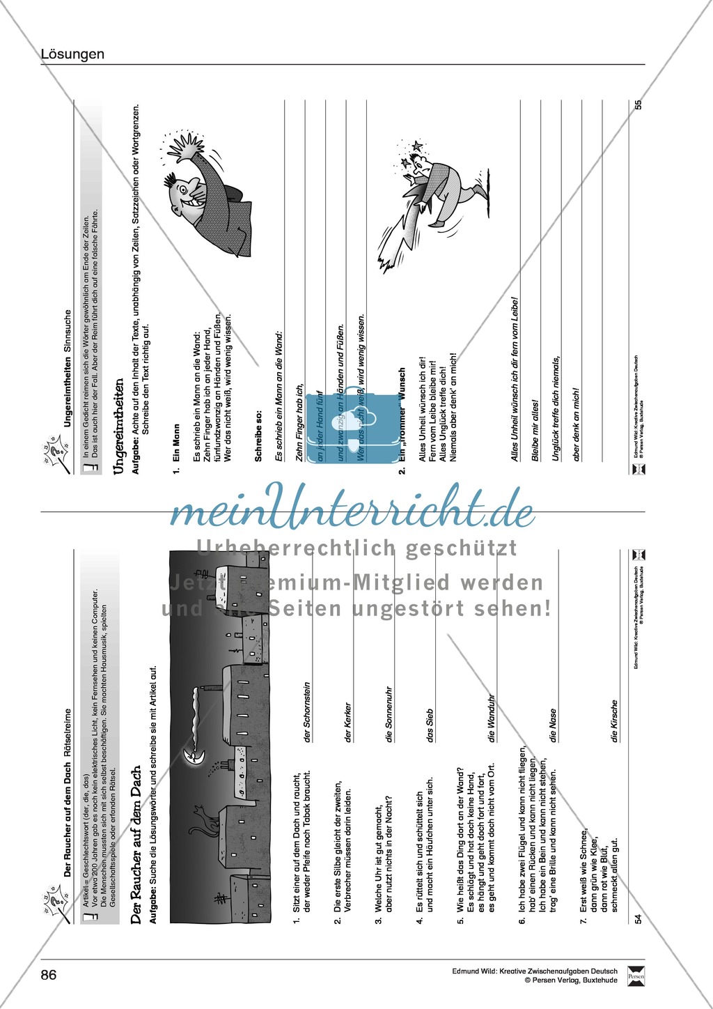 Kreative und spielerische Aufgaben zu Rechtschreibung, Wortschaft, Grammtik und Konzentration Preview 16