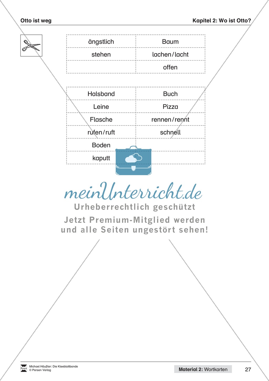 Lesekompetenz aufbauen: Übungen und Lesespiel zum Krimi "die Kleeblattbande" Preview 16