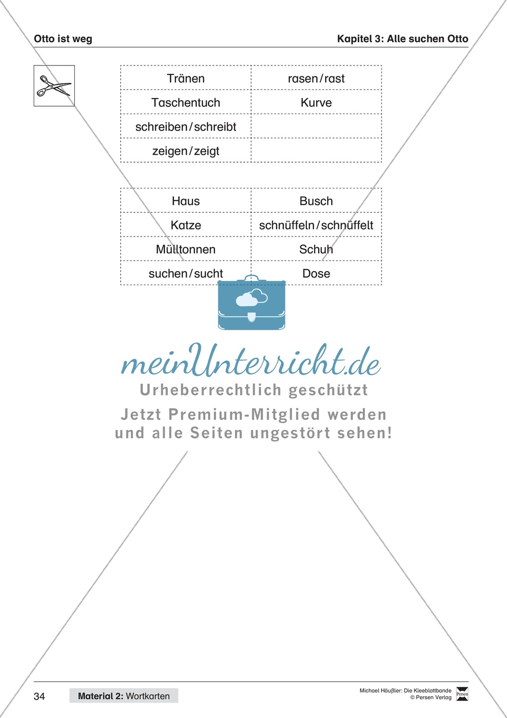 Lesekompetenz aufbauen: Übungen und Lesespiel zum Krimi "die Kleeblattbande" Preview 23
