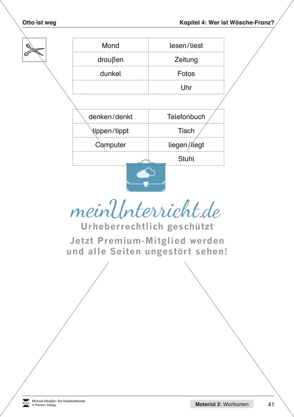 Lesekompetenz aufbauen: Übungen und Lesespiel zum Krimi "die Kleeblattbande" Preview 30