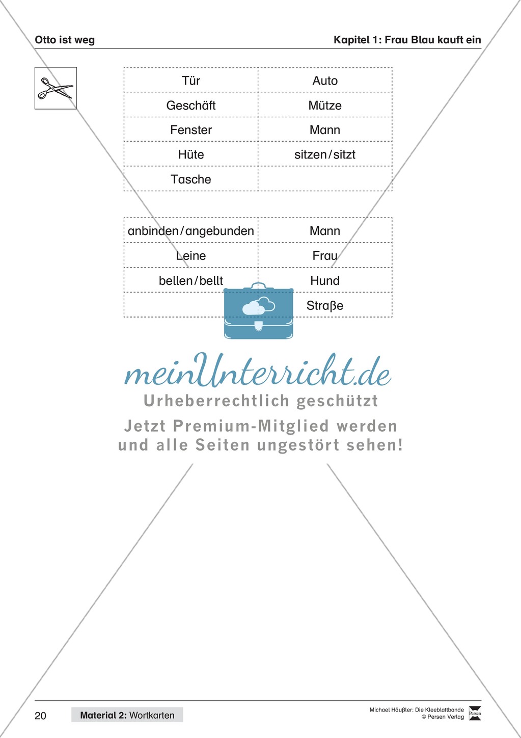 Lesekompetenz aufbauen: Übungen und Lesespiel zum Krimi "die Kleeblattbande" Preview 9