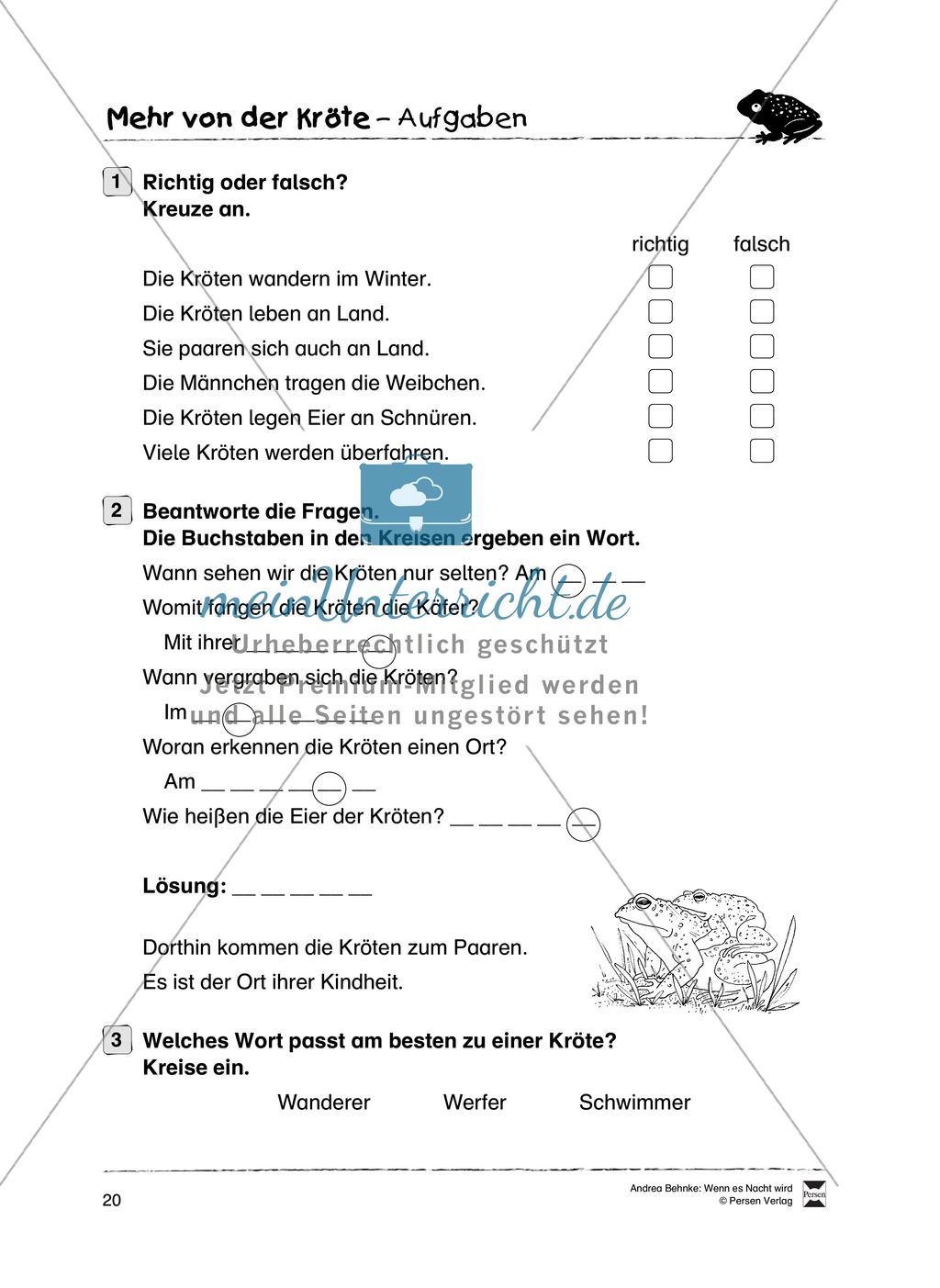 Lesekompetenz aufbauen: spannende Sachtexte + Aufgaben für Erstleser Preview 15