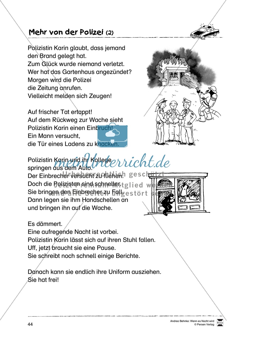 Lesekompetenz aufbauen: spannende Sachtexte + Aufgaben für Erstleser Preview 39