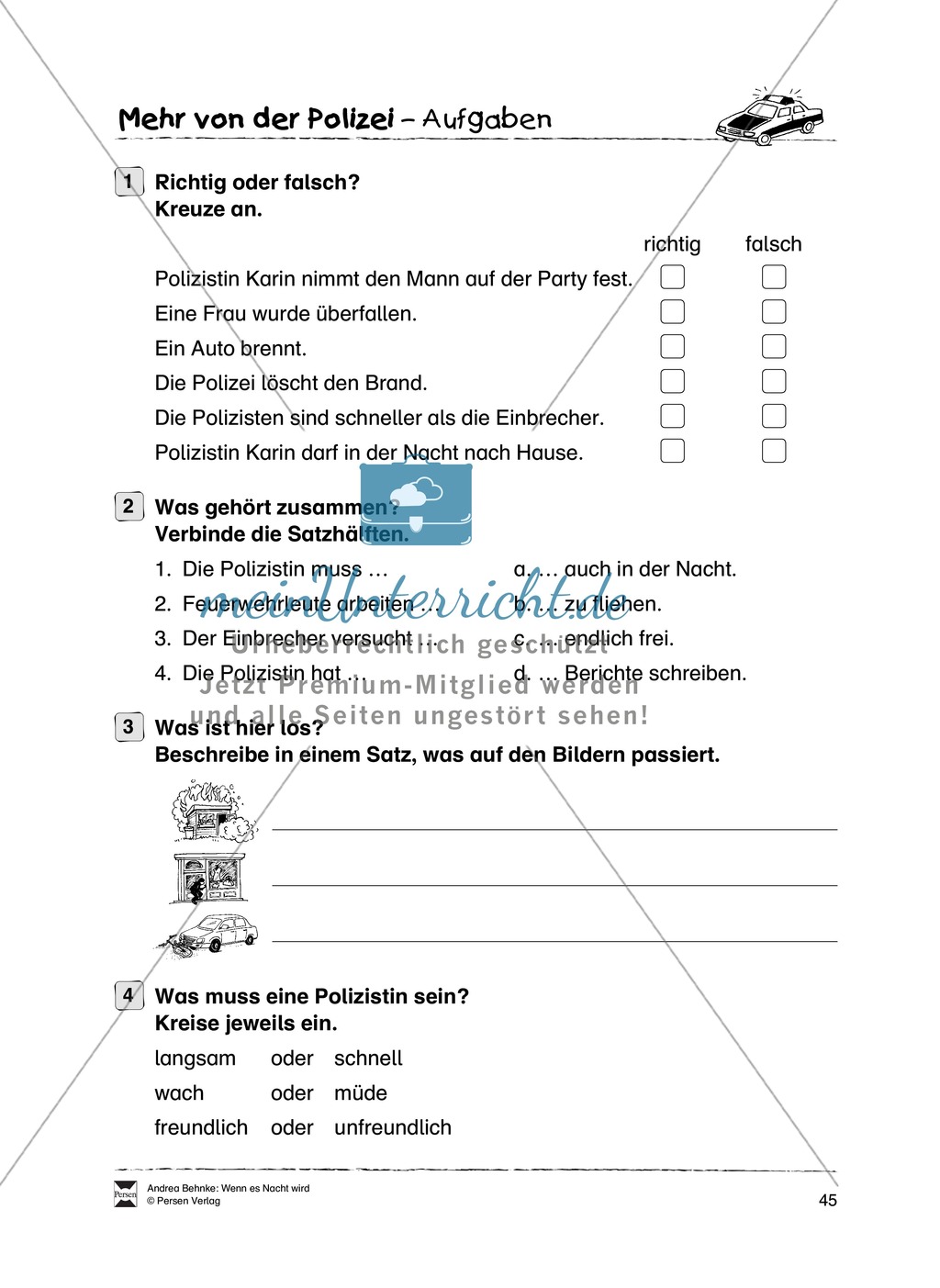 Lesekompetenz aufbauen: spannende Sachtexte + Aufgaben für Erstleser Preview 40