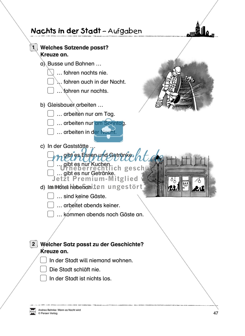 Lesekompetenz aufbauen: spannende Sachtexte + Aufgaben für Erstleser Preview 42