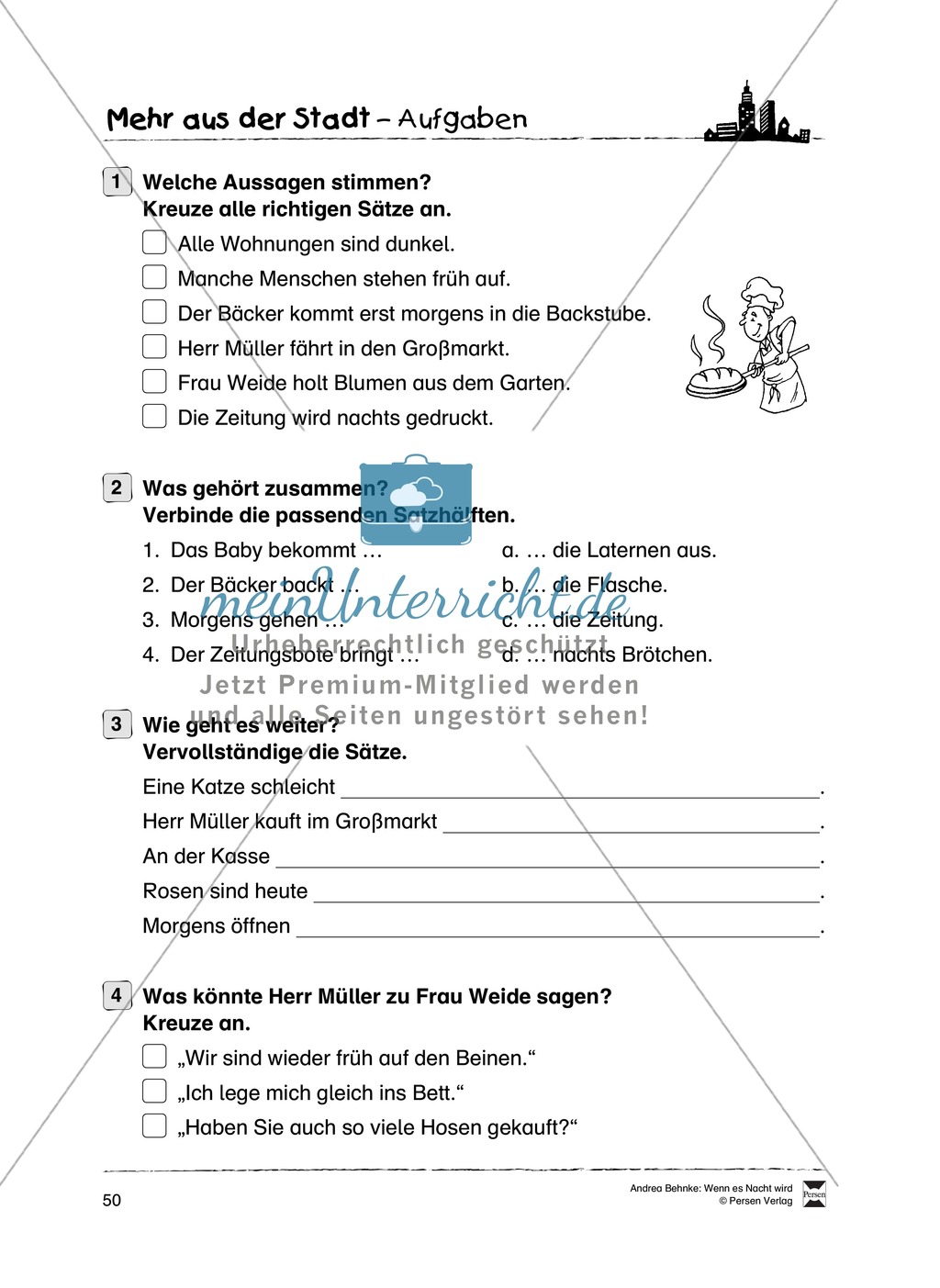 Lesekompetenz aufbauen: spannende Sachtexte + Aufgaben für Erstleser Preview 45