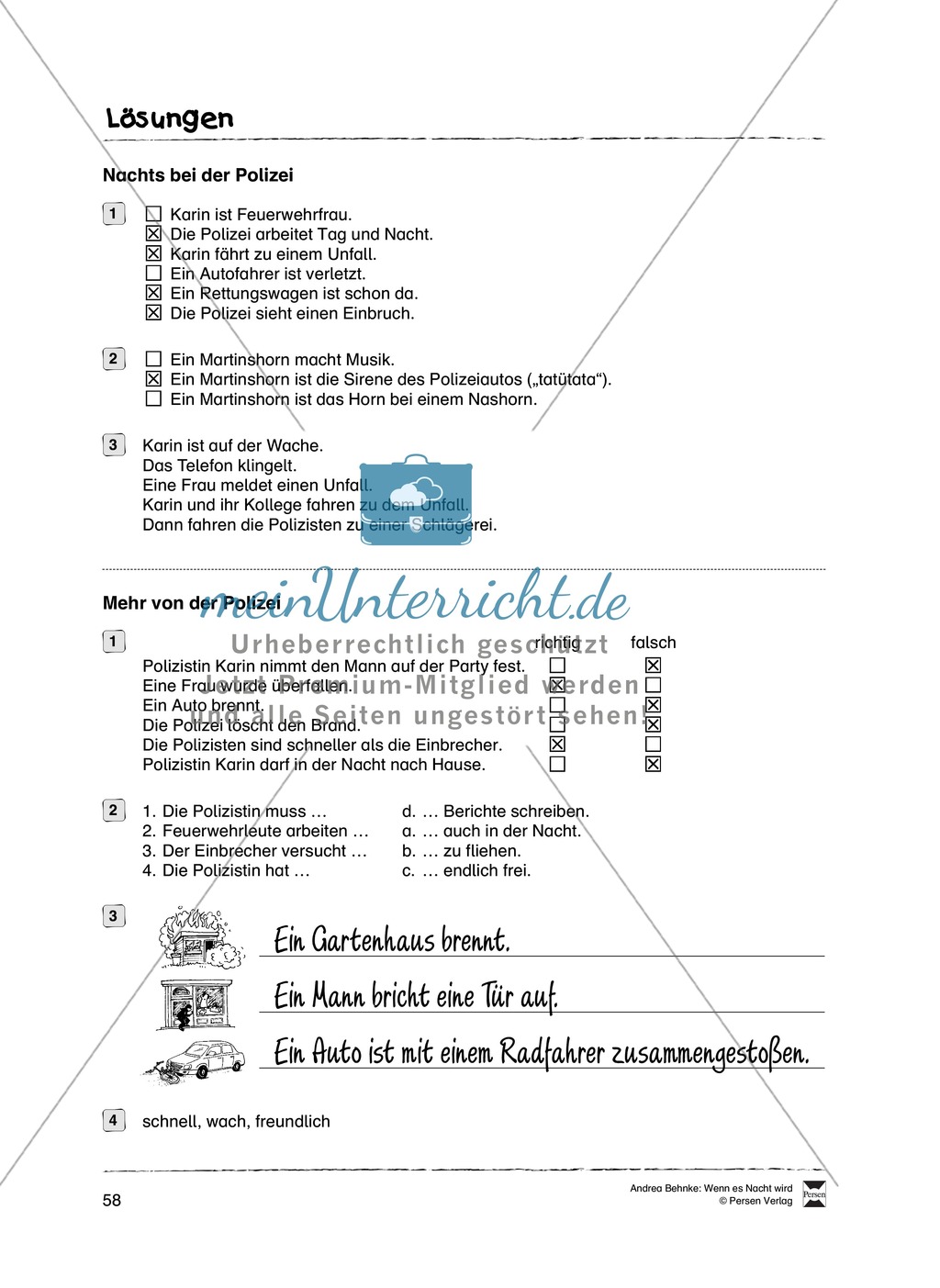Lesekompetenz aufbauen: spannende Sachtexte + Aufgaben für Erstleser Preview 53