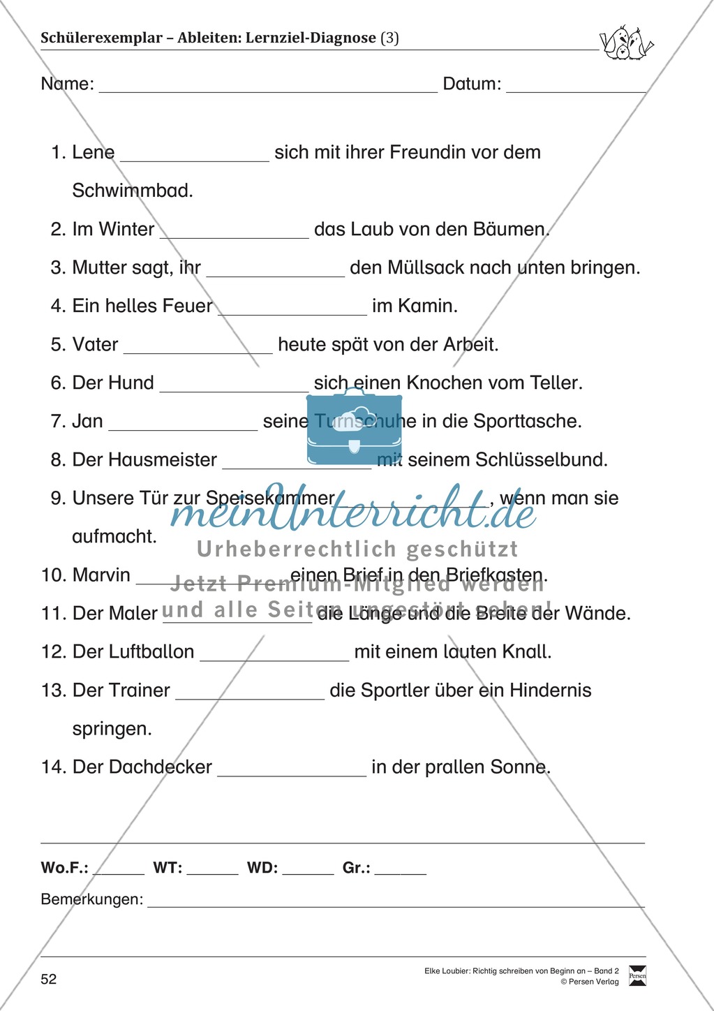 Rechtschreibung üben: Rechtschreibstrategie