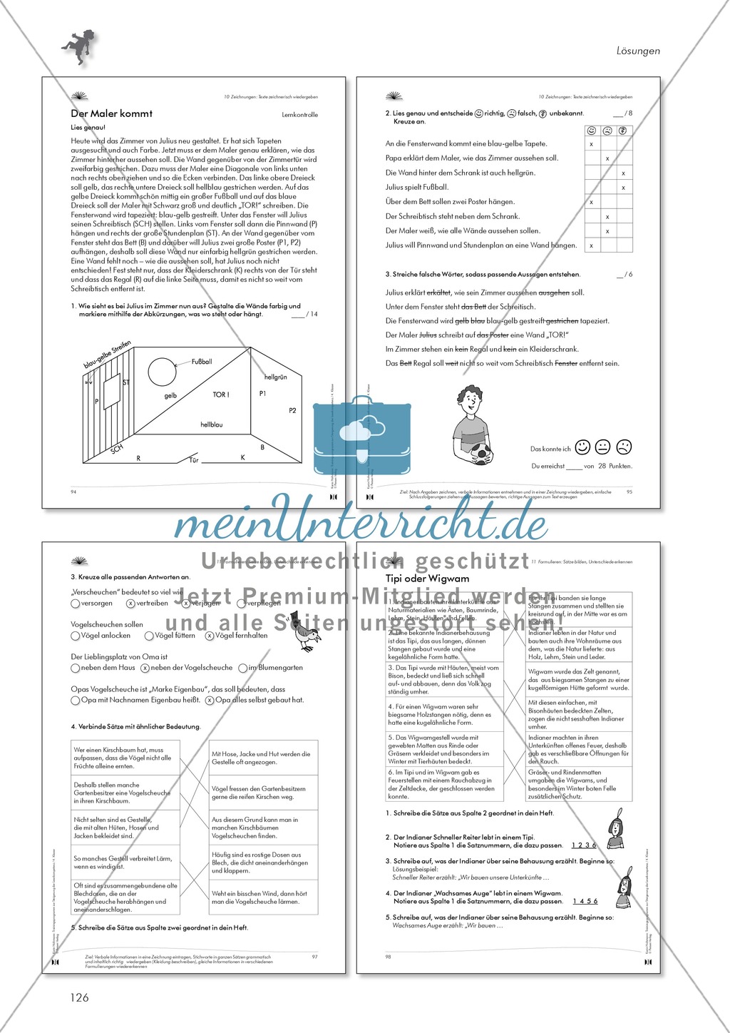 Lese- und Schreibkompetenz aufbauen - Sätze formulieren Preview 11