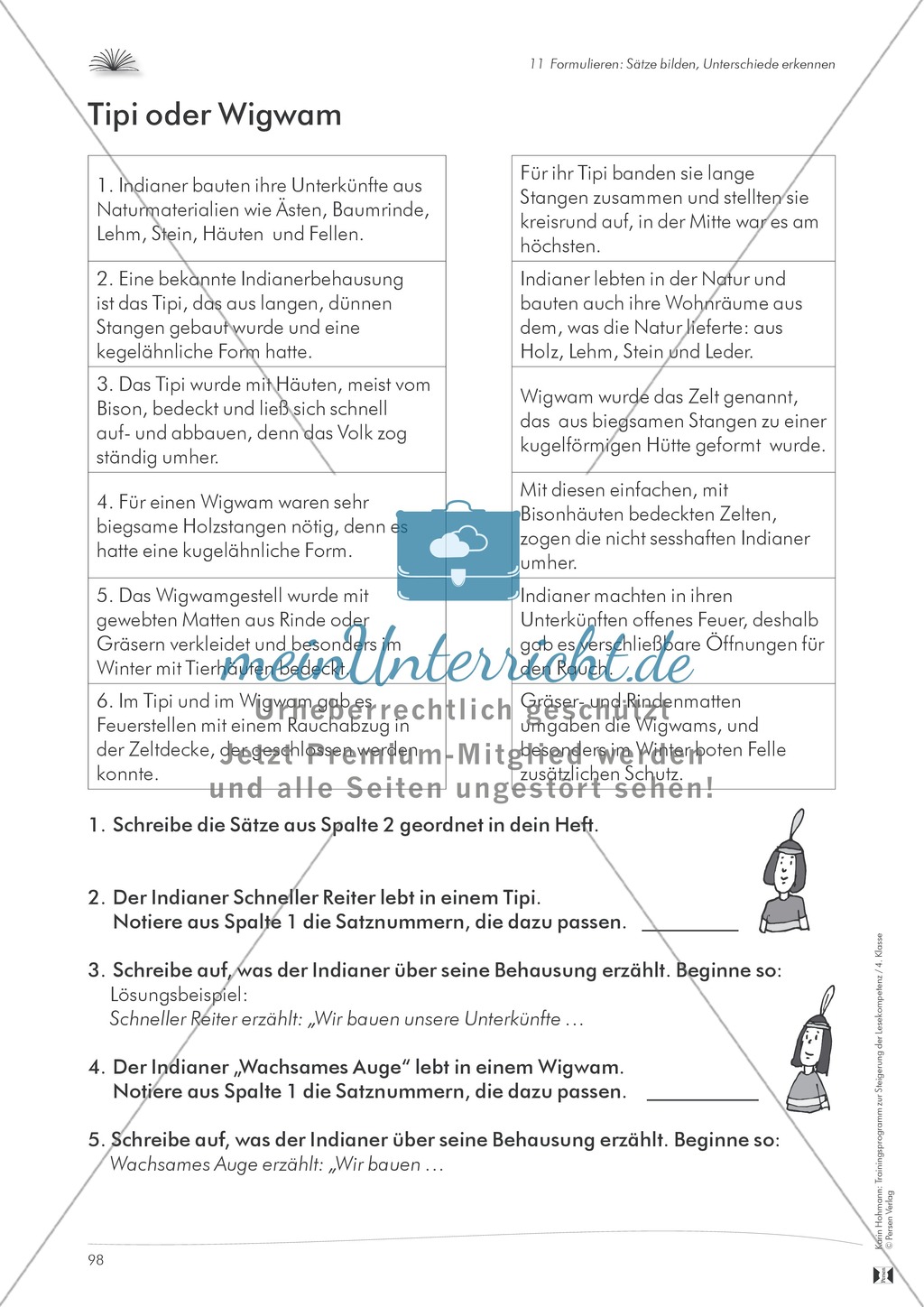 Lese- und Schreibkompetenz aufbauen - Sätze formulieren Preview 3