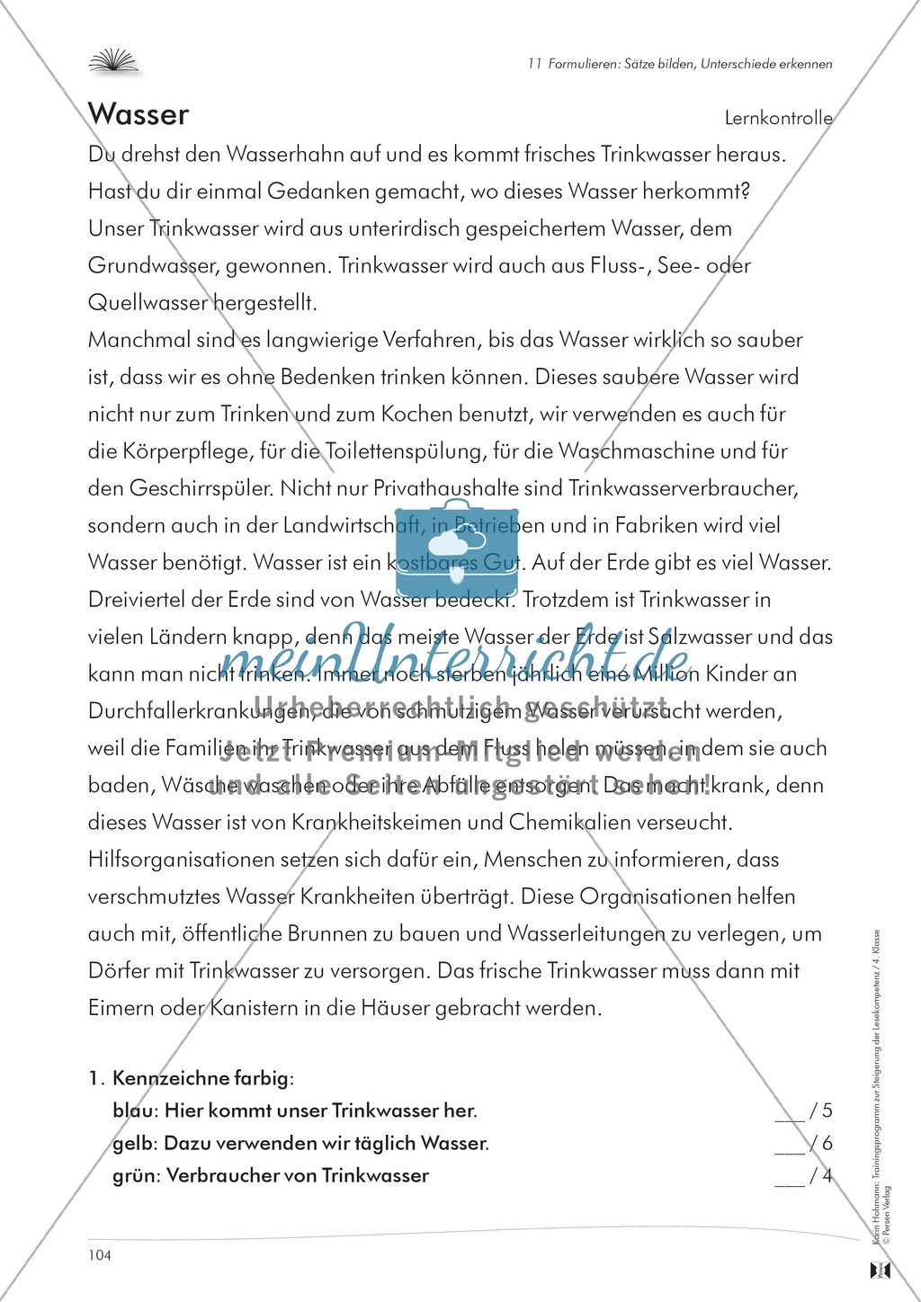 Lese- und Schreibkompetenz aufbauen - Sätze formulieren Preview 9