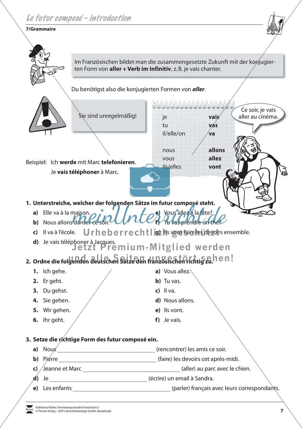 Grammatik für Anfänger: La négation- die Verneinung Preview 4
