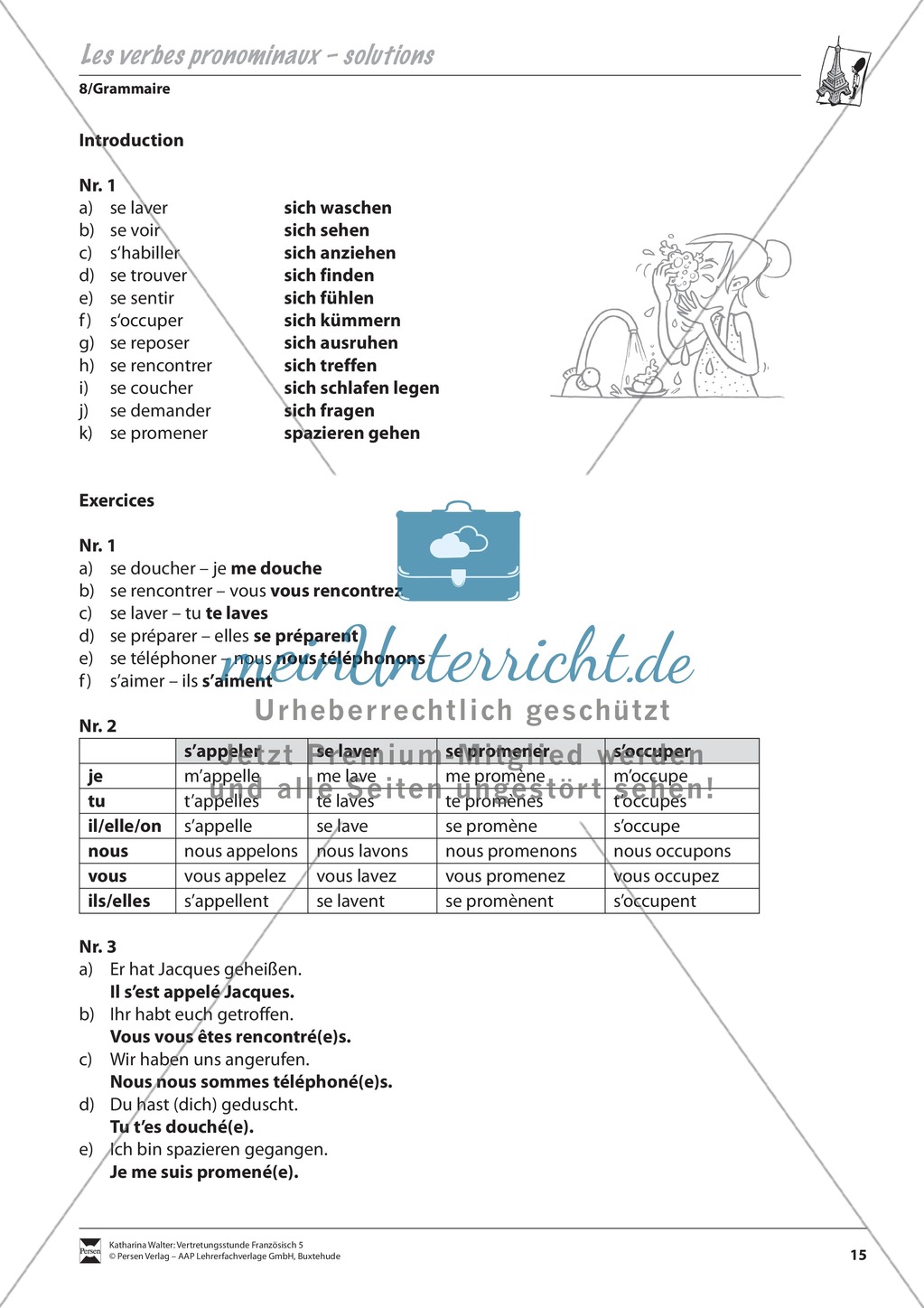 Grammatik für Anfänger: Die Reflexivpronomen Preview 3