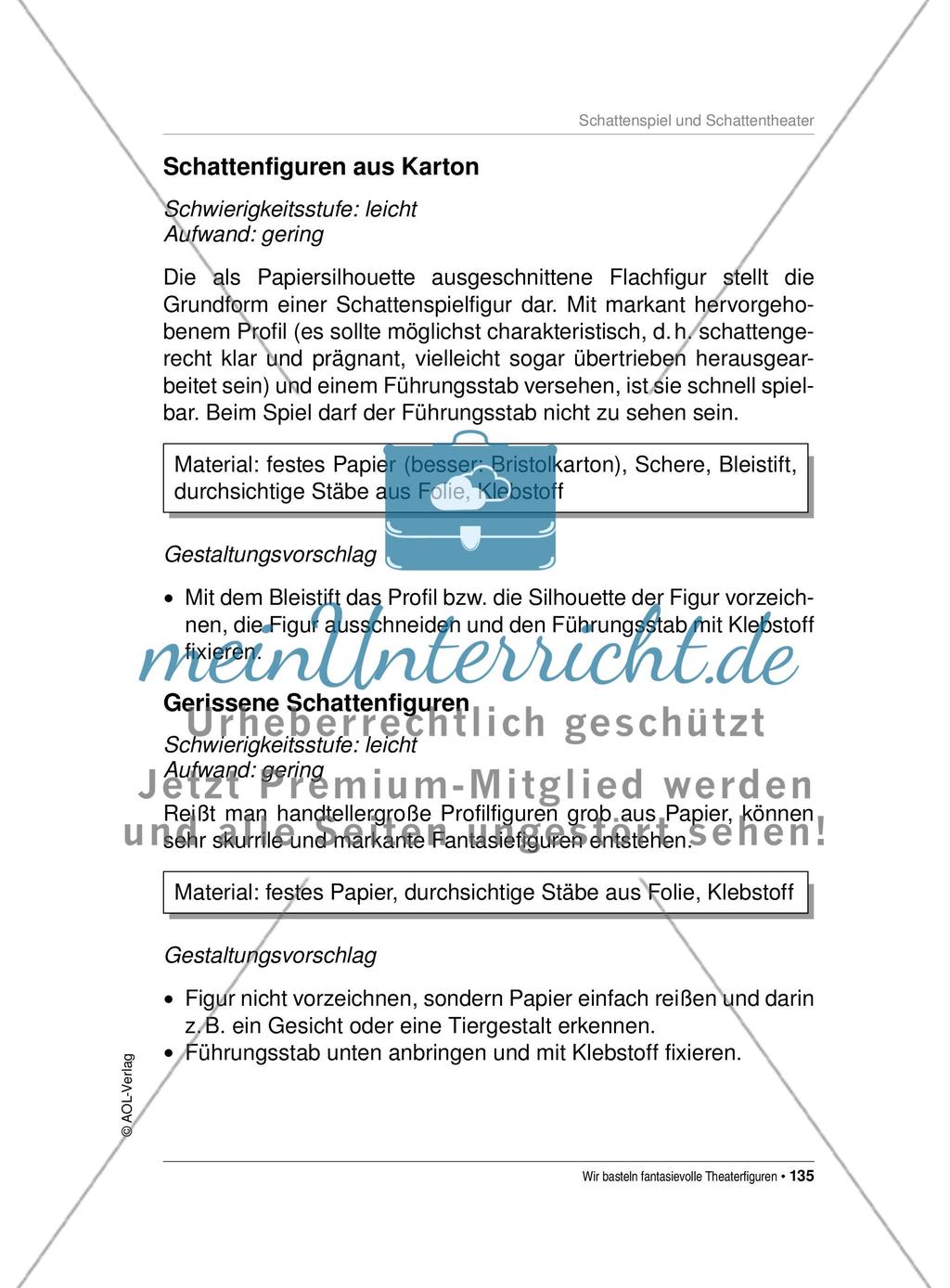 Schattenspiel und Schattentheater Preview 3