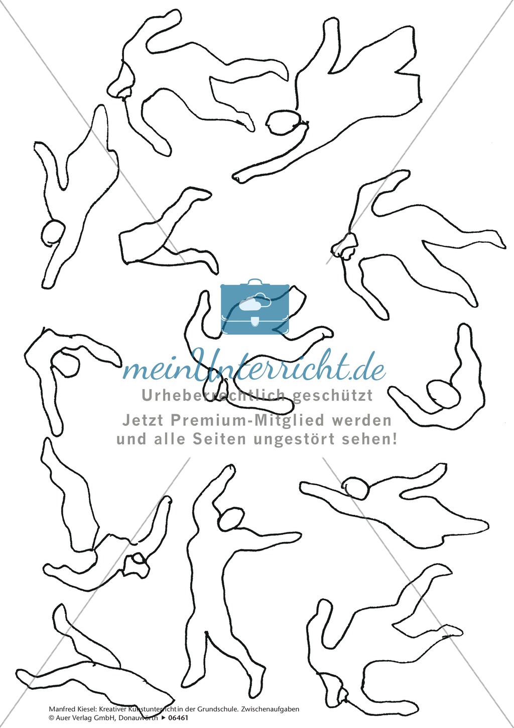 Tanzfiguren in Anlehnung an