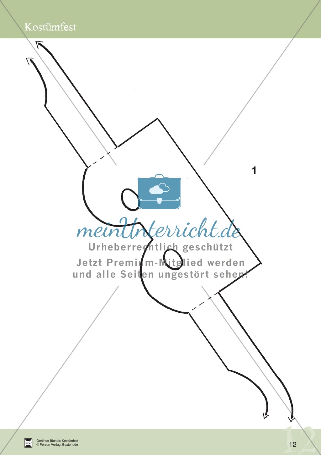 Kostümfest: Masken aus Papier Preview 5