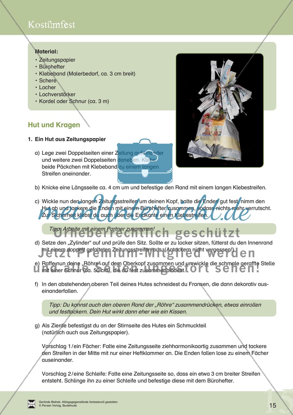 Hut und Kragen Preview 1