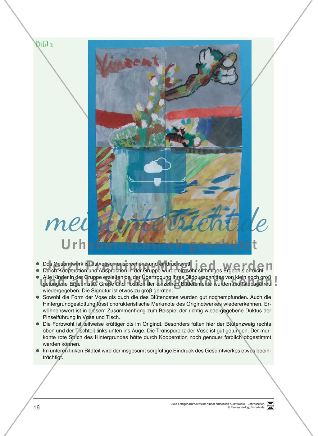 Blühender Mandelbaumzweig in einem Glas von Vincent van Gogh Preview 10