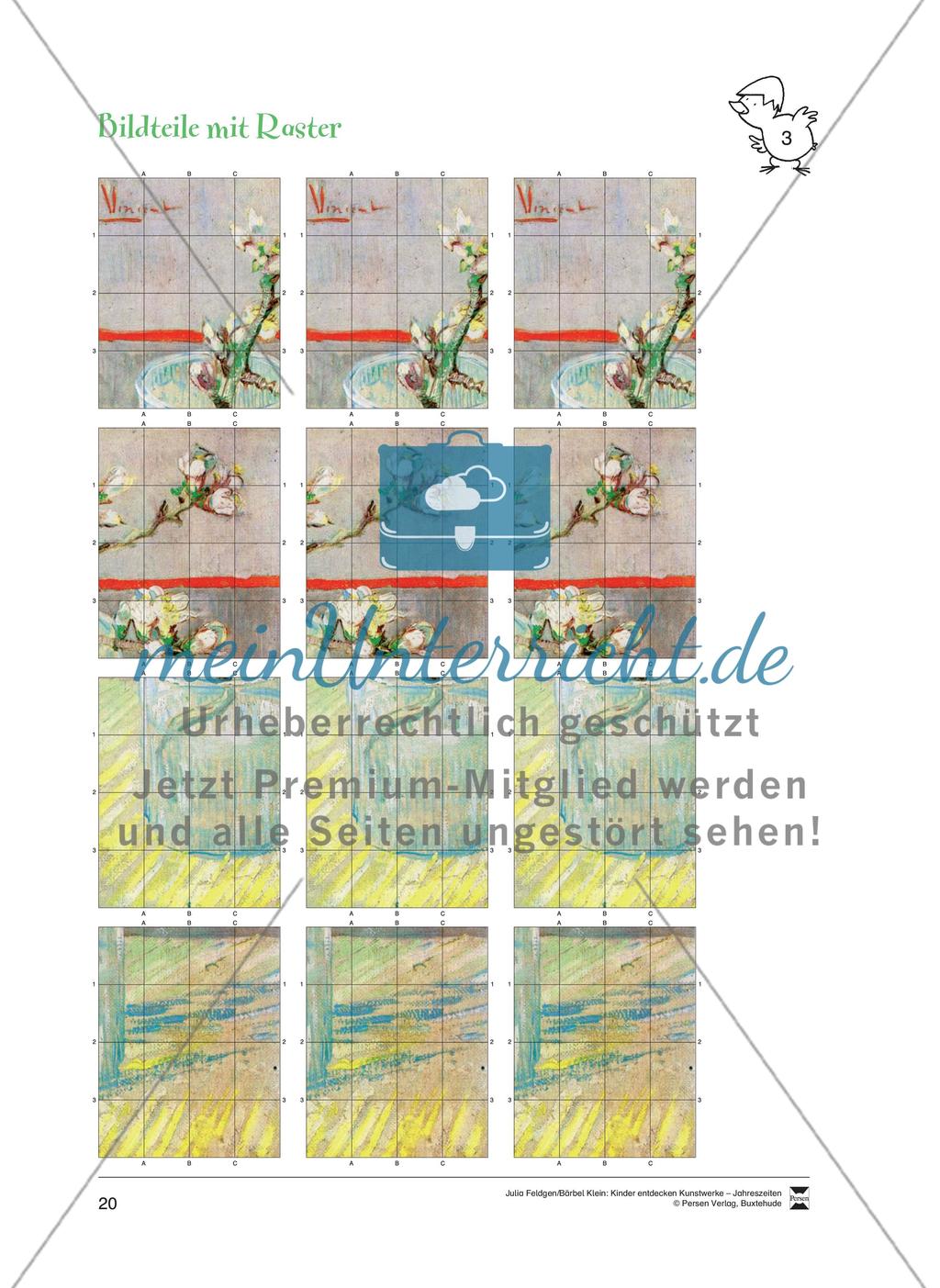 Blühender Mandelbaumzweig in einem Glas von Vincent van Gogh Preview 14
