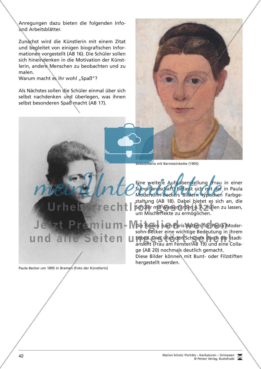 Paula Modersohn-Becker: Das Porträt und die Landschaft Preview 2