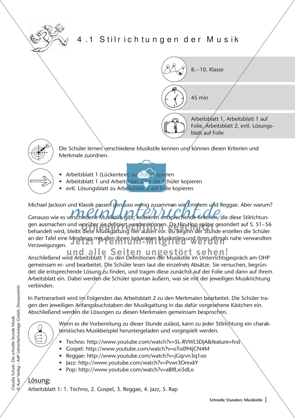 Kennenlernen 1. stunde
