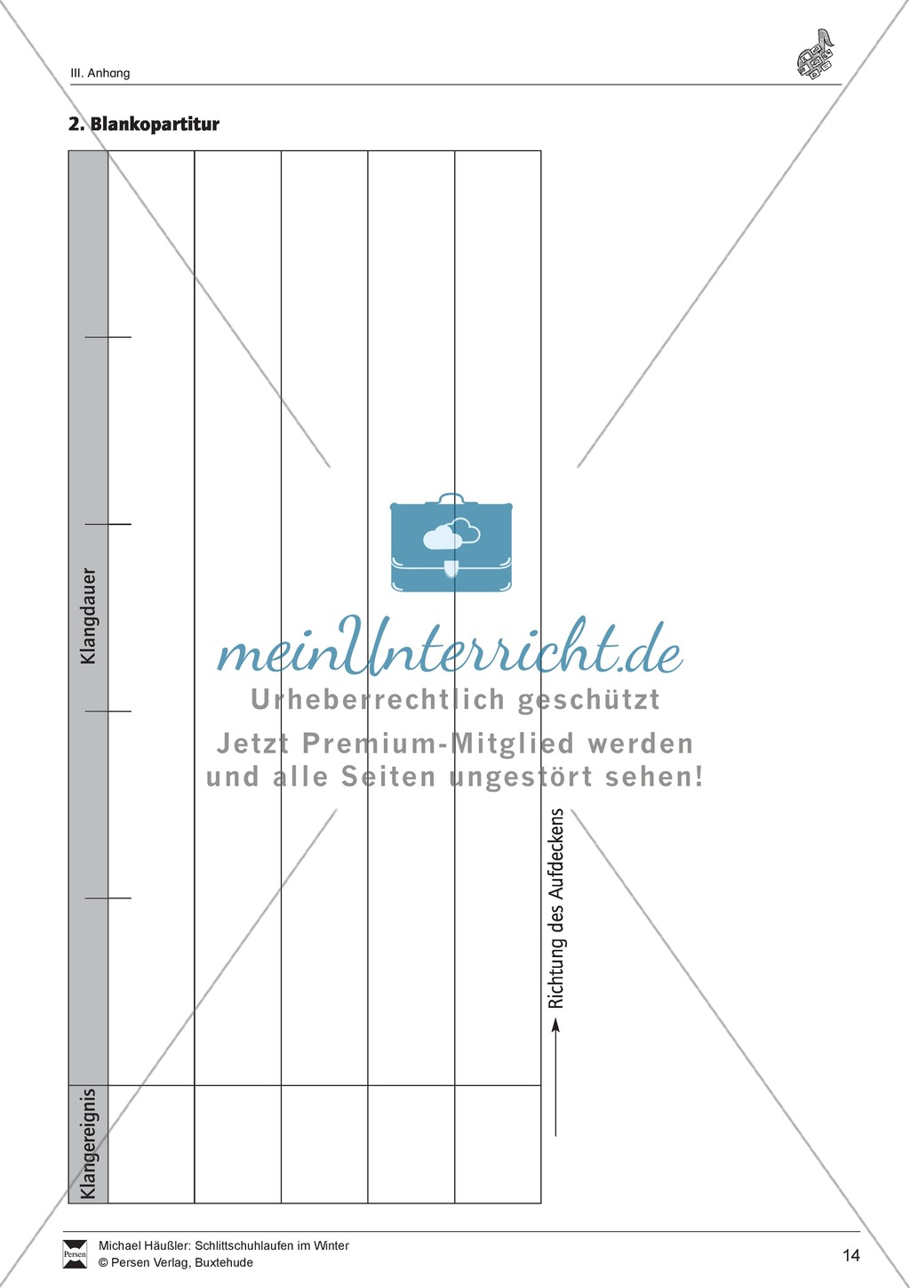 Unterrichtsstunde zum Thema
