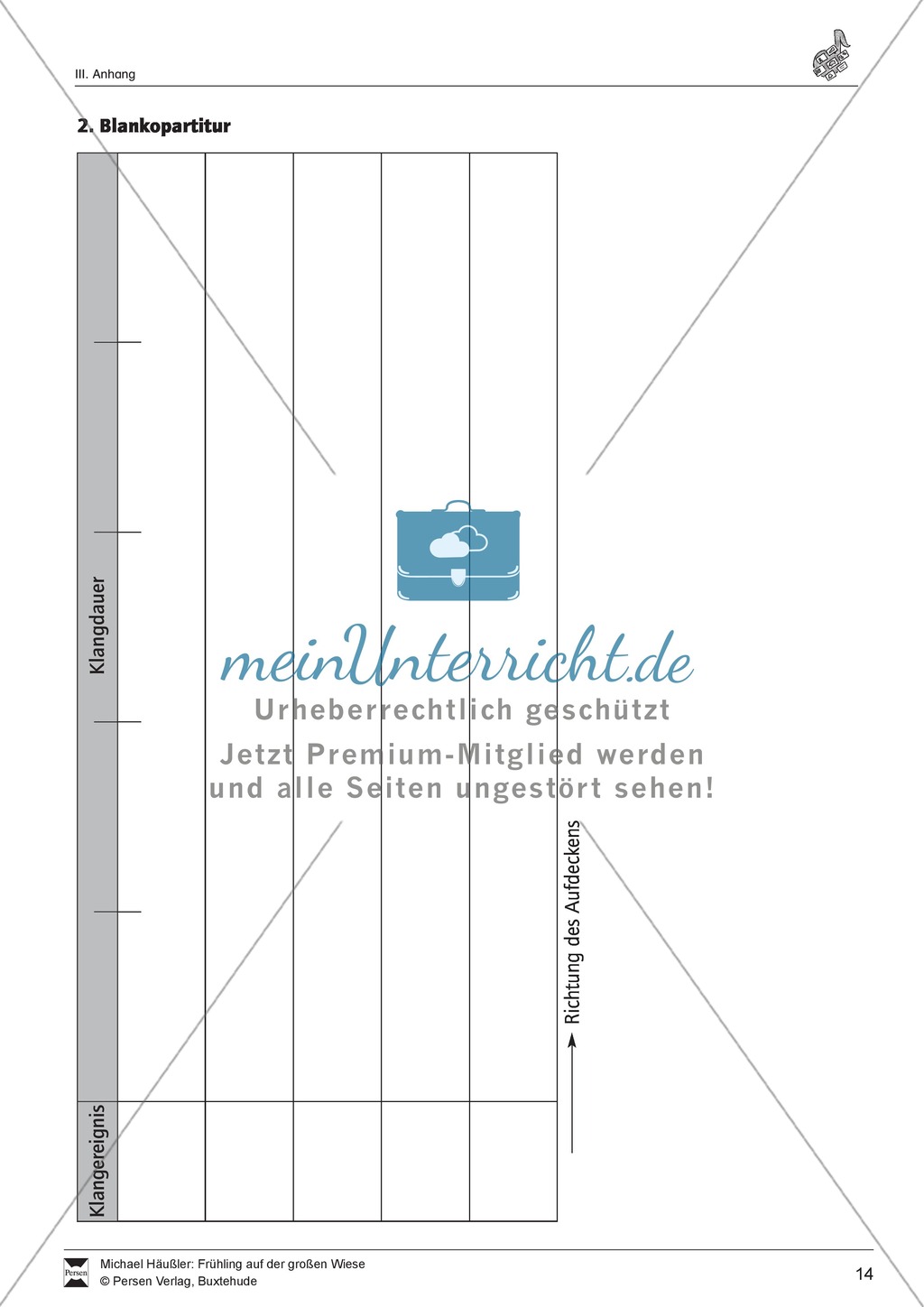 Unterrichtseinheit zum Thema