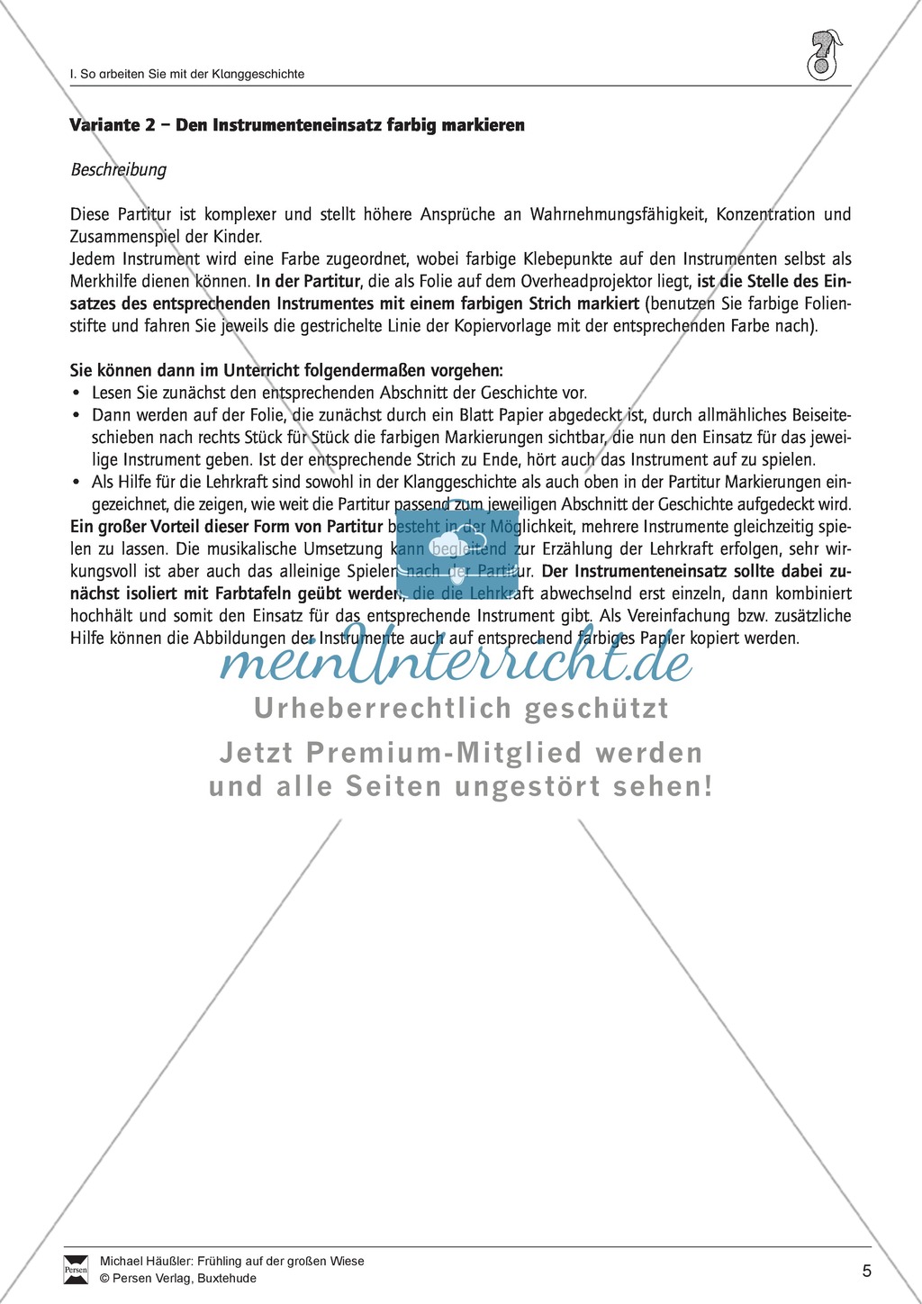 Unterrichtseinheit zum Thema