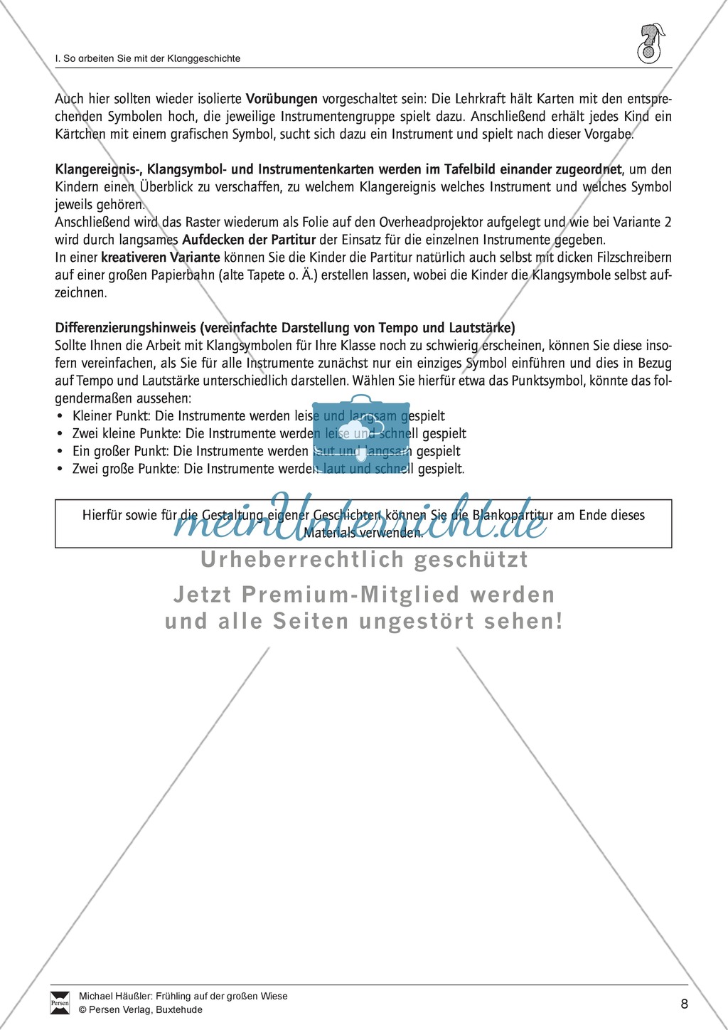 Unterrichtseinheit zum Thema
