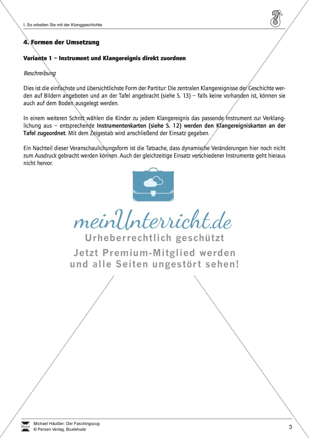 Unterrichtsstunde zum Thema