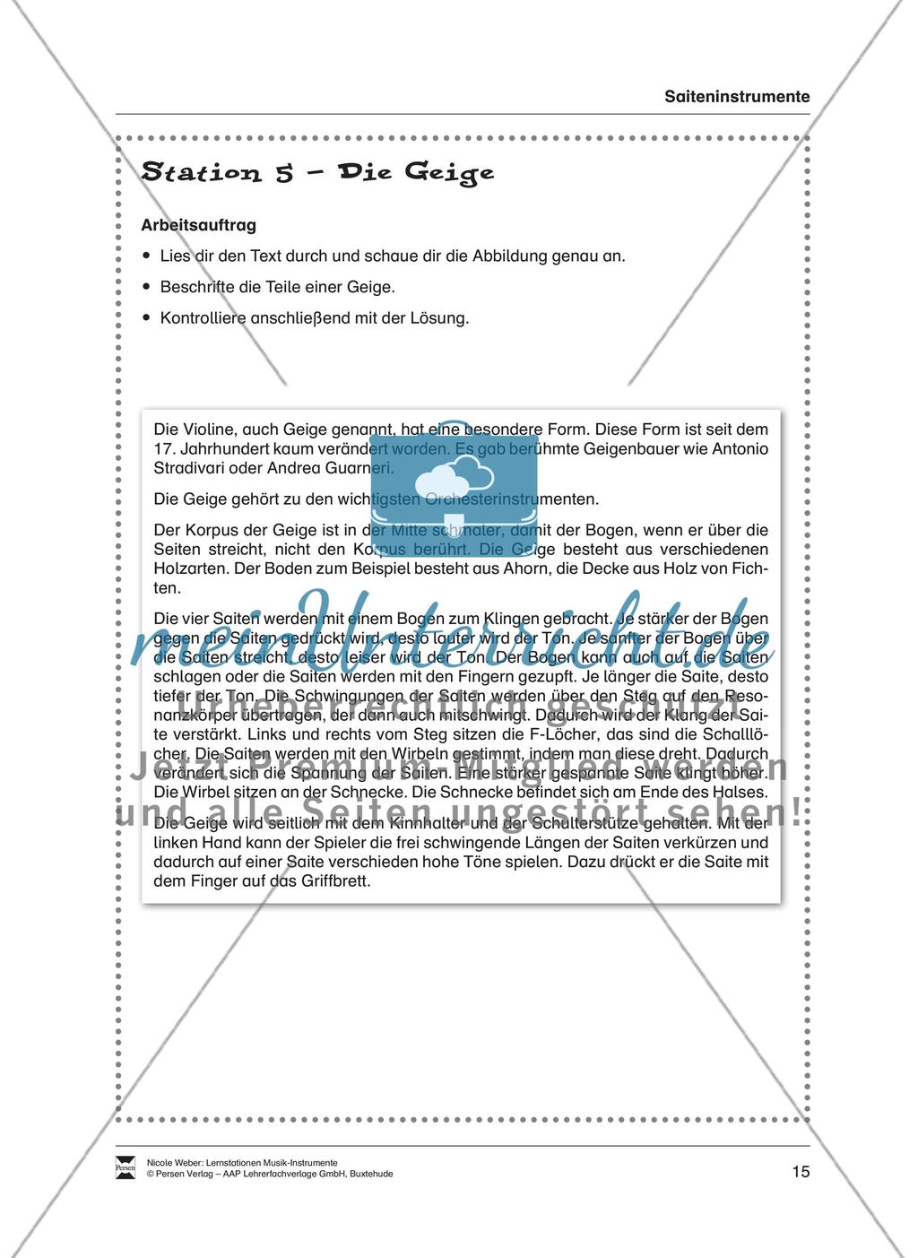 Station 5: Die Geige Preview 1
