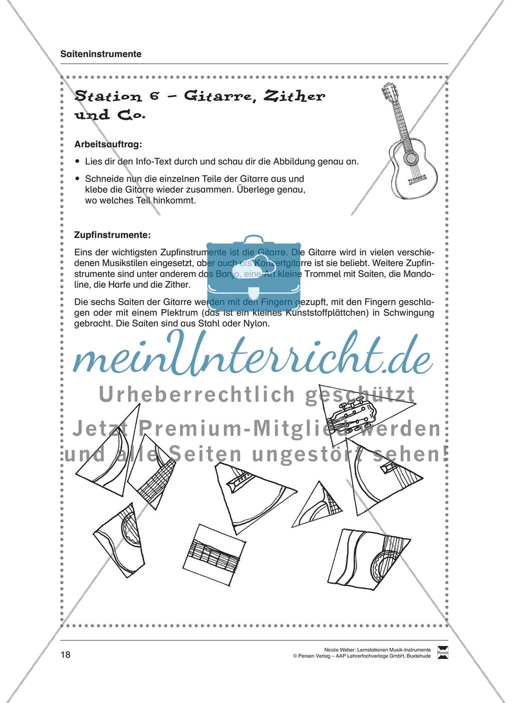 Station 6: Gitarre, Zither und Co Preview 1