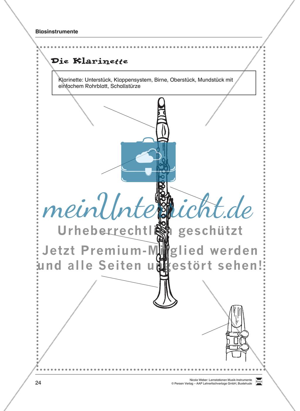 Station 9: Ein Holzblasinstrument – die Klarinette Preview 2