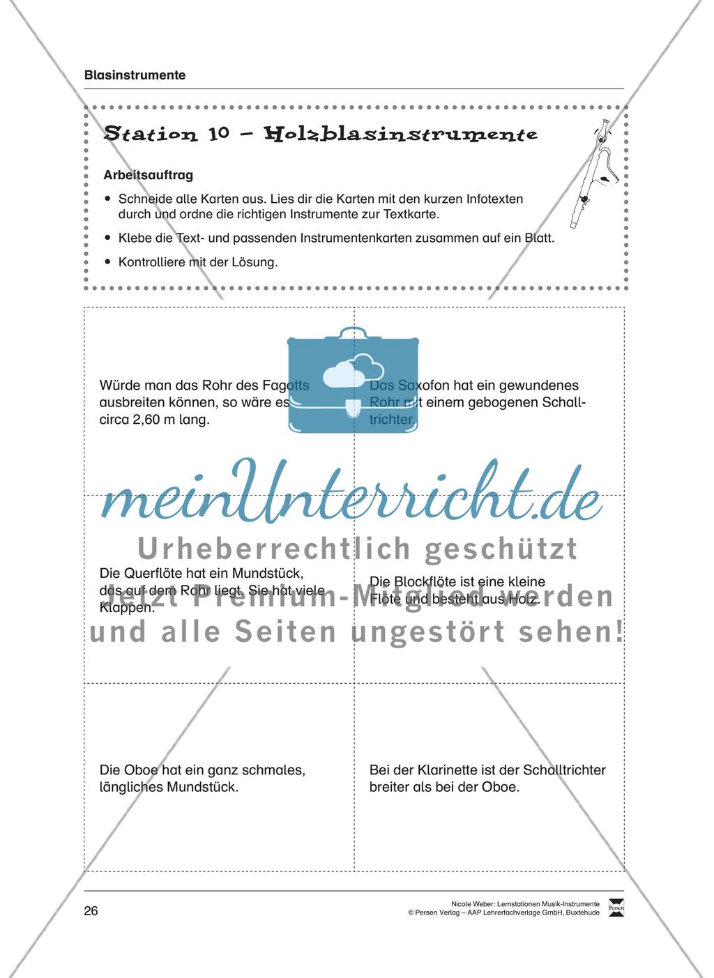 Station 10: Holzblasinstrumente Preview 1