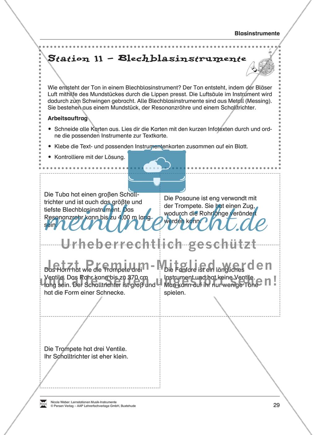 Station 11: Blechblasinstrumente Preview 1