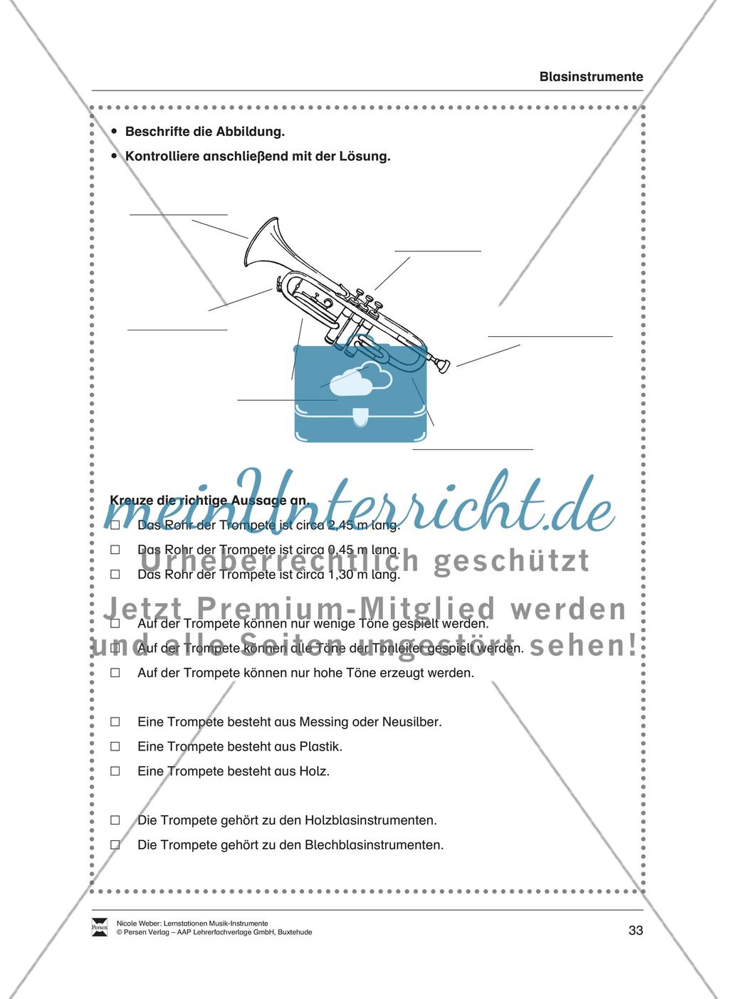 Station 12: Ein Blechblasinstrument – die Trompete Preview 2