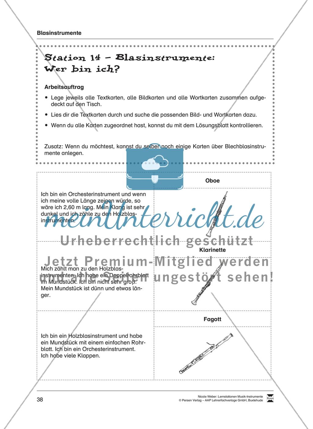 Station 14: Blasinstrumente: Wer bin ich? Preview 1