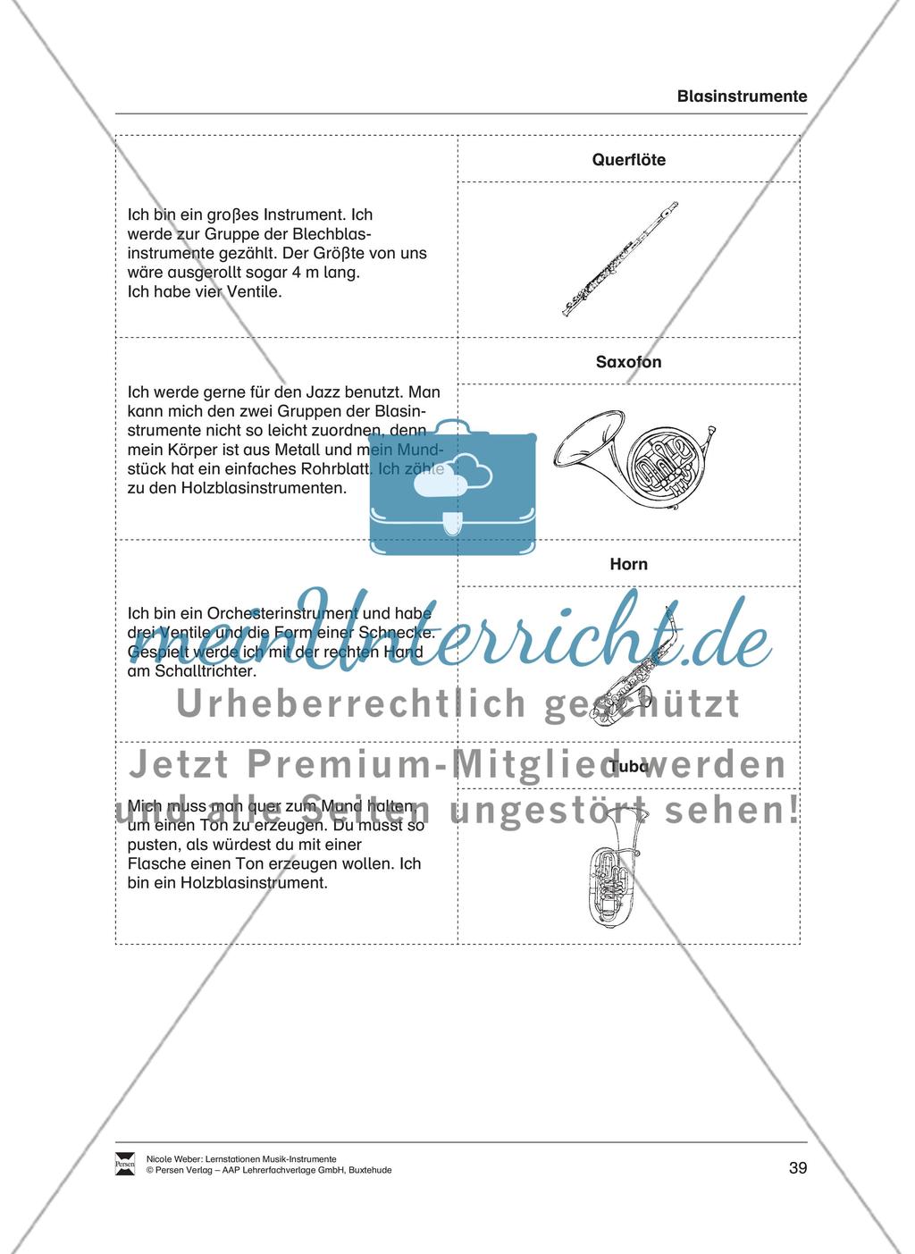 Station 14: Blasinstrumente: Wer bin ich? Preview 2
