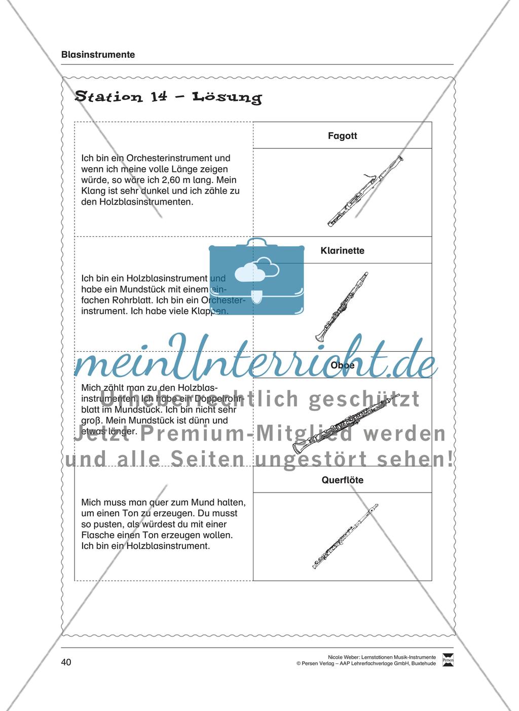 Station 14: Blasinstrumente: Wer bin ich? Preview 3