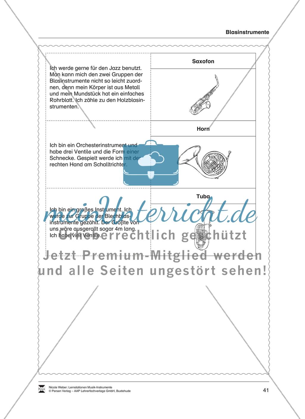 Station 14: Blasinstrumente: Wer bin ich? Preview 4