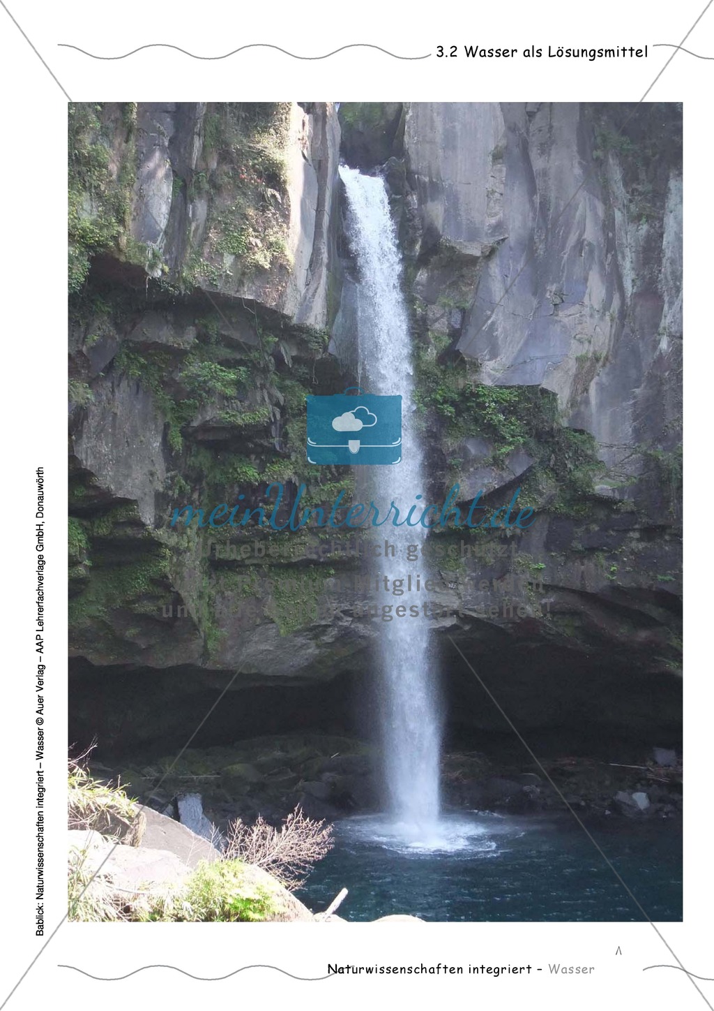 Wasser als Lösungsmittel - mit vielen Experimenten + Lückentext + Folien Preview 8