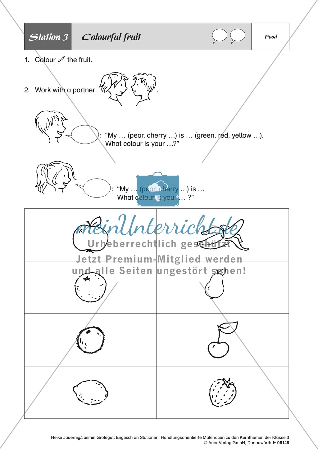 Handlungsorientierte Stationen zum Kernthema